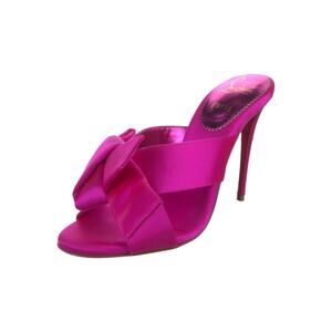 ❤️Christian Louboutin Satin Bow Accents Slides❤️